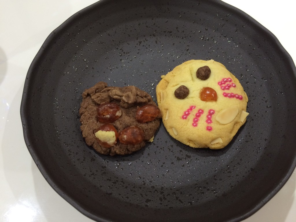 娘たちが作ってくれたクッキー